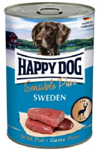 E-shop Happy Dog PREMIUM - Fleisch Pur - divinové mäso konzerva pre psy 400g
