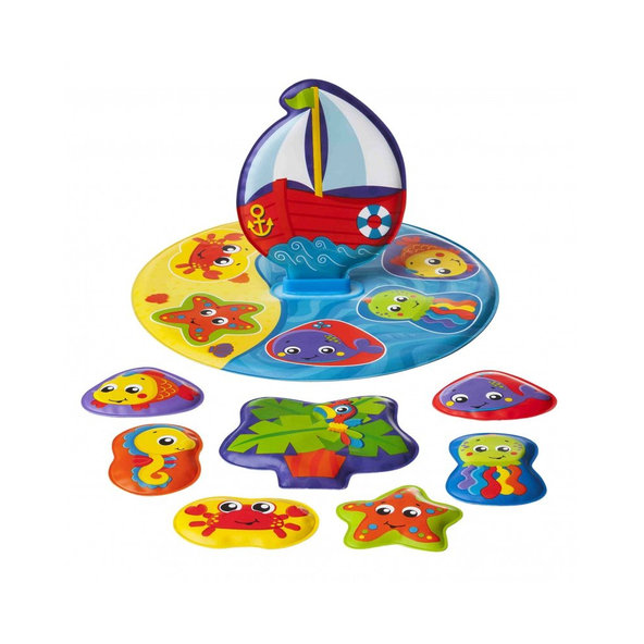 PLAYGRO Puzzle plávajúce do vane