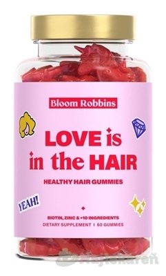 E-shop Bloom Robbins LOVE IS IN THE HAIR žuvacie gumíky 60ks