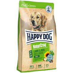 Happy Dog PREMIUM - NaturCroq - jahňacina a ryža granule pre psy 1kg