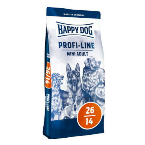 Happy Dog PROFI-LINE Profi ADULT MINI granule pre malé psy 18kg