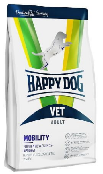 E-shop Happy Dog VET DIET - Mobility - granule pre psy na podporu pohybového aparátu 1kg