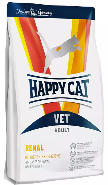 E-shop Happy Cat VET DIET - Renal - pri obličkovej nedostatočnosti granule pre mačky 1kg