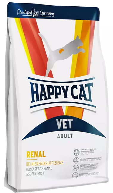 Happy Cat VET DIET - Renal - pri obličkovej nedostatočnosti granule pre mačky 4 kg