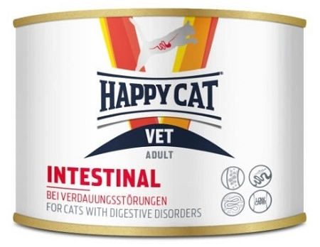 E-shop Happy Cat VET DIET - Intestinal - pri tráviacich poruchách konzerva pre mačky 200g
