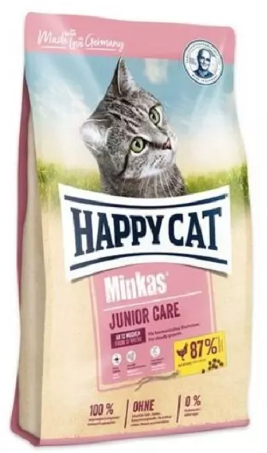 E-shop Happy Cat PREMIUM - MINKAS - Junior Care granule pre mačiatka 1,5kg