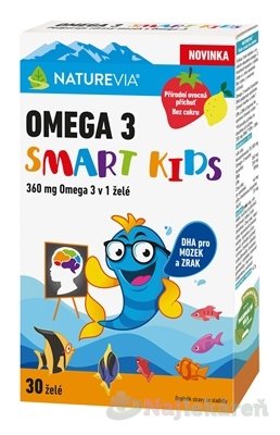 E-shop NATUREVIA OMEGA 3 SMART KIDS