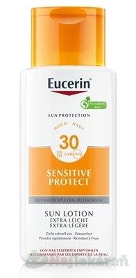 E-shop Eucerin SUN SENSITIVE PROTECT SPF 30 mlieko 150ml