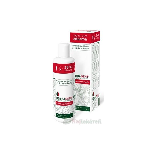 HERBADENT Bylinná ústna voda