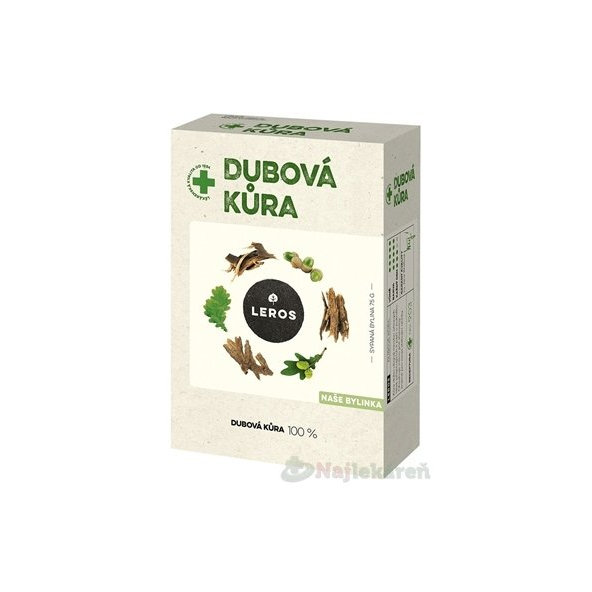 LEROS DUBOVÁ KÔRA, sypaná bylina, 75g