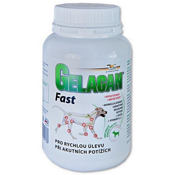 Gelacan Fast na pohybový aparát pre psov 150g