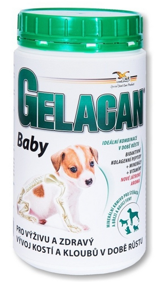 E-shop Gelacan Baby doplnkové minerálne krmivo pre šteňatá 500g