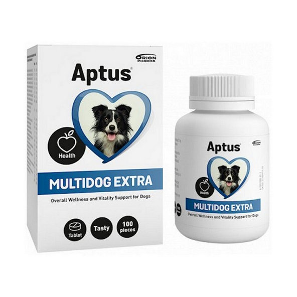 Aptus MULTIDOG EXTRA minerálny doplnok stravy pre psy 100tbl