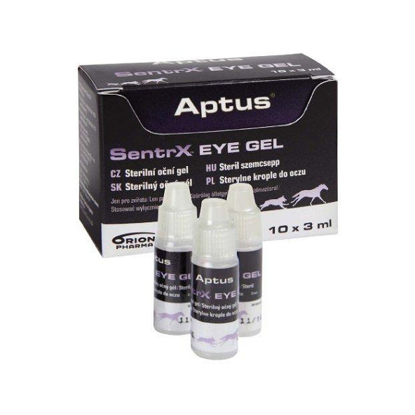 Aptus SentrX Eye Gel očný gel pre psy, mačky a kone 10x3ml