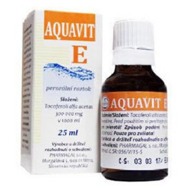 Aquavit E perorálny roztok pre zvieratá 25ml