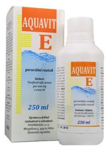 E-shop Aquavit E perorálny roztok pre zvieratá 250ml