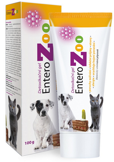 E-shop Entero Zoo detoxikačný gel pri zažívacích ťažkostiach pre zvieratá 100g