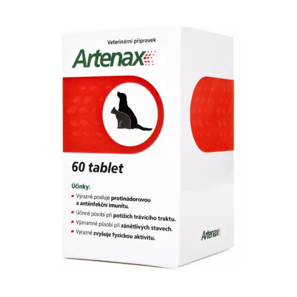 Artenax na posilnenie imunity pre psy a mačky 60cps