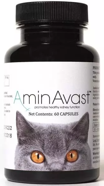 E-shop AminAvast 300mg na podporu správnej funkcie obličiek pre mačky 60cps