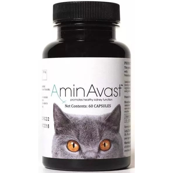 AminAvast 300mg na podporu správnej funkcie obličiek pre mačky 60cps