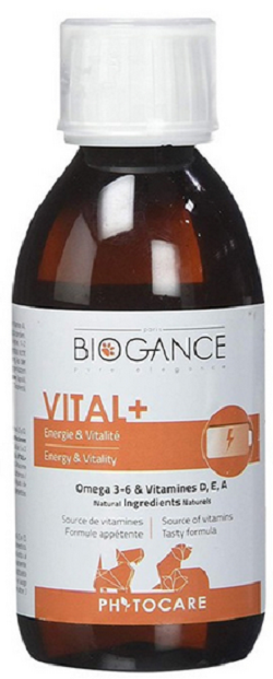 BIOGANCE Phytocare Vital+ perorálny roztok na vitalitu pre psy a mačky 200ml