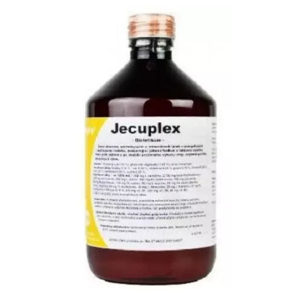 Jecuplex komplex vitgamínov pre zvieratá 500ml