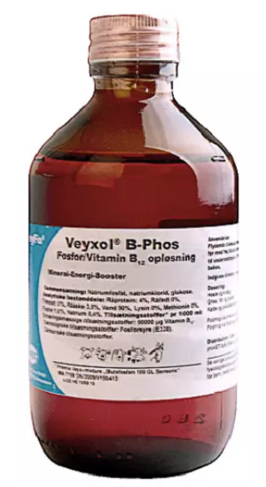 E-shop Veyxol B - Phos minerálny roztok pre zvieratá 250ml