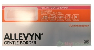 E-shop ALLEVYN Gentle Border Krytie na rany