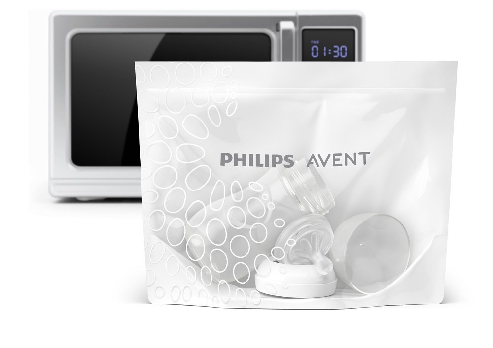 E-shop Philips AVENT Vrecká sterilizačné do mikrovlnnej rúry, 5 ks