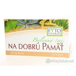 FYTO Bylinný čaj NA DOBRÚ PAMÄŤ, 20x1,25g