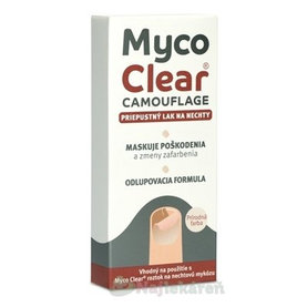 Myco Clear Camouflage Priepustný lak na nechty 5 ml