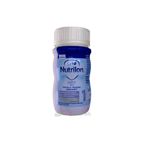 Nutrilon 1 PEPTI tekutá výživa (od narodenia) (inov.2023) 24x90 ml