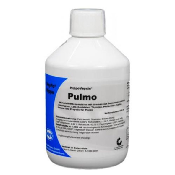 Hippo Veyxin Pulmo emulzia na zlepšenie dýchania pre kone 500ml