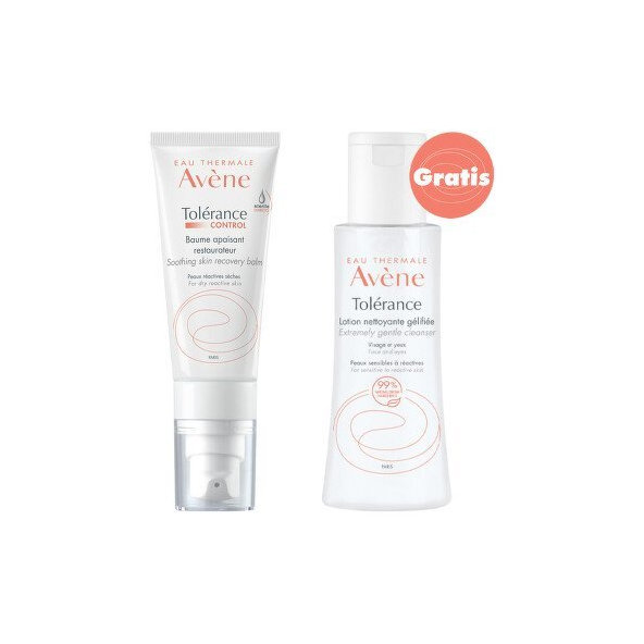 AVENE Tolerance Control krém 30ml + jemný odličovač 100ml zadarmo