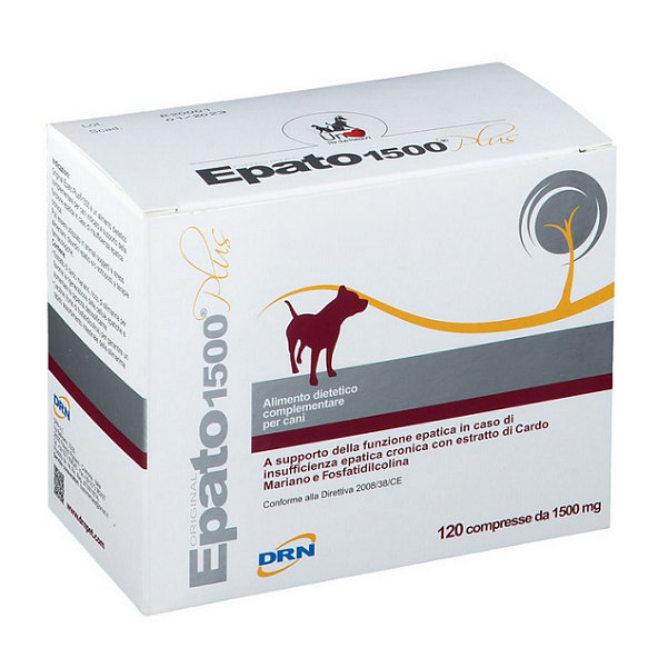 Epato plus 1500mg proti stresu a poruchám pečene pre psy 120tbl