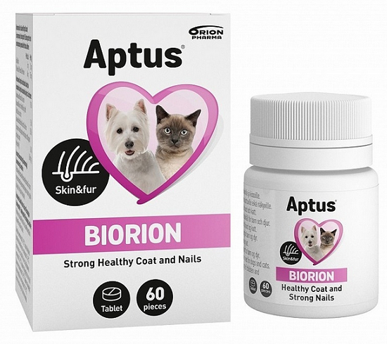 E-shop Aptus BIORION zdravá pokožka a srsť pre psy a mačky 60tbl