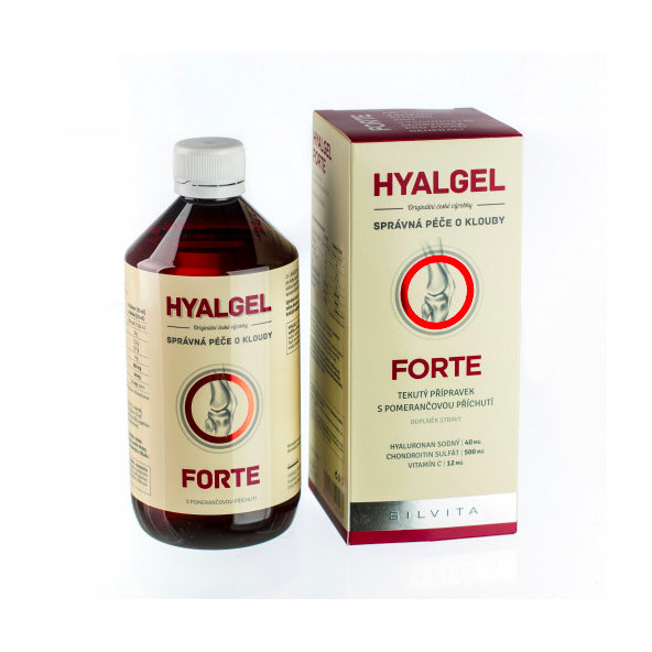 HYALGEL FORTE  na kĺby 500ml, pomaranč