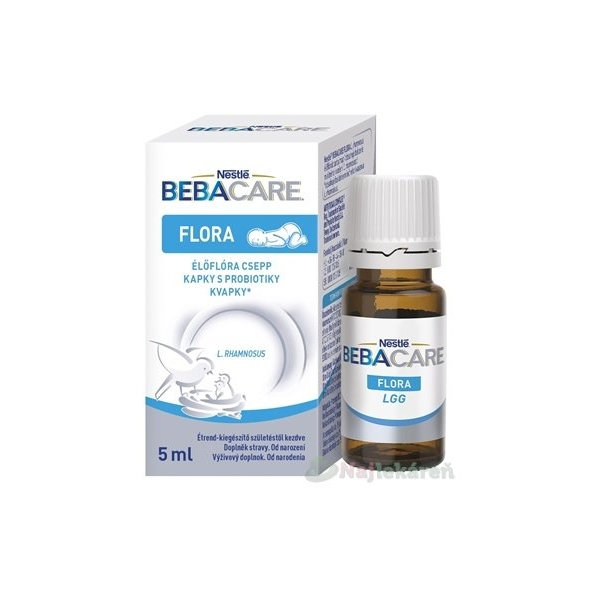 BEBACARE FLORA kvapky (od narodenia) 5 ml