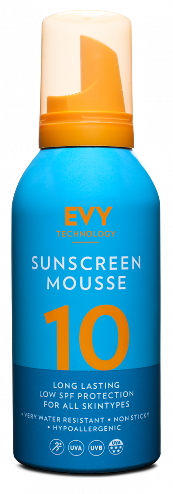 E-shop EVY Sunscreen Mousse SPF 10 opaľovacia pena 150ml