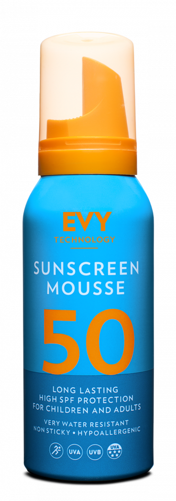 E-shop EVY Sunscreen Mousse SPF 50 opaľovacia pena 100ml