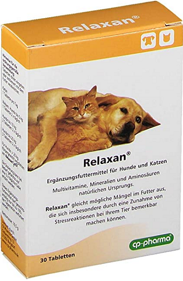 E-shop Relaxan tablety na upokojenie pre psov a mačky 30tbl