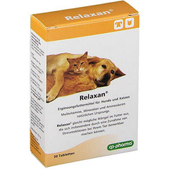 Relaxan tablety na upokojenie pre psov a mačky 30tbl