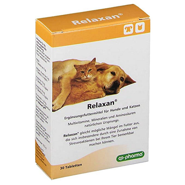 Relaxan tablety na upokojenie pre psov a mačky 30tbl