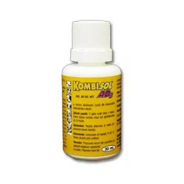 Kombisol AD3 perorálny vitamínový roztok pre všetky druhy zvierat 30ml