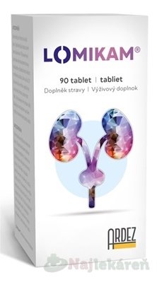 E-shop LOMIKAM tablety (inov. 2022) 90 ks