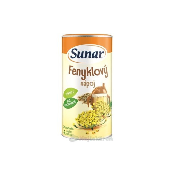 Sunar Rozpustný nápoj Feniklový v prášku (od ukonč. 4. mesiaca) 200 g