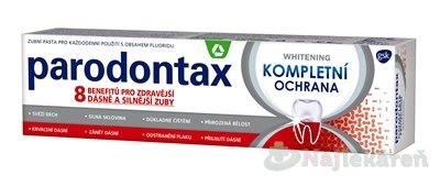 E-shop Parodontax Kompletná ochrana WHITENING zubná pasta (inov. 2023) 75 ml