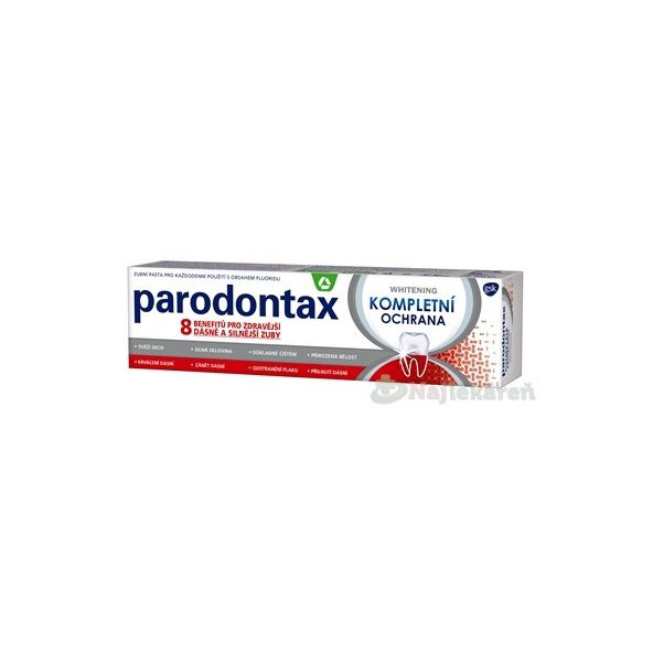 Parodontax Kompletná ochrana WHITENING zubná pasta (inov. 2023) 75 ml