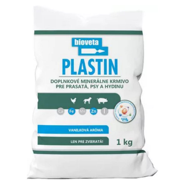Bioveta Plastin minerálny doplnok pre zvieratá 1kg
