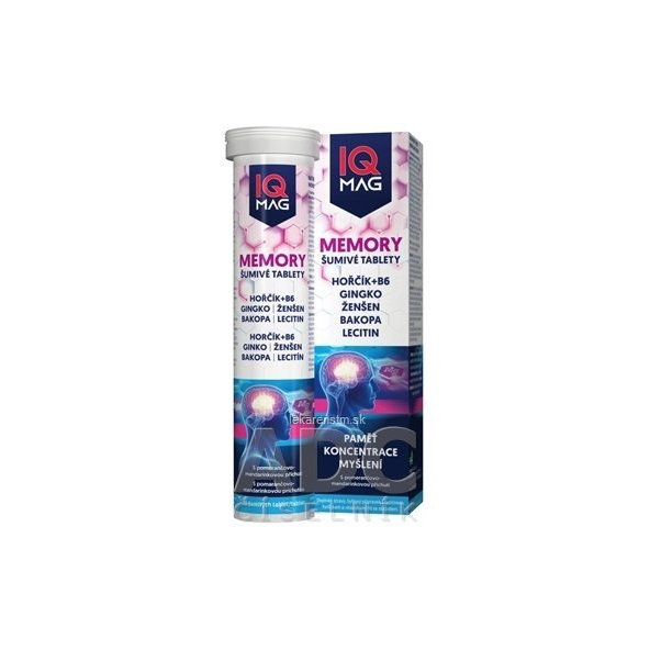 IQ MAG MEMORY šumivé tablety 20ks